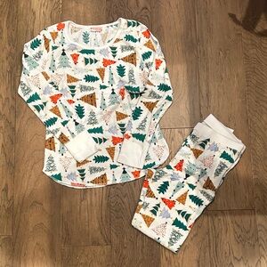 Old Navy Multicolor Tree Print women’s Pajama Set
